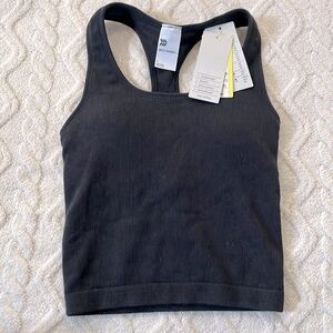 All in Motion | Ribbed Seamless Blank Tank